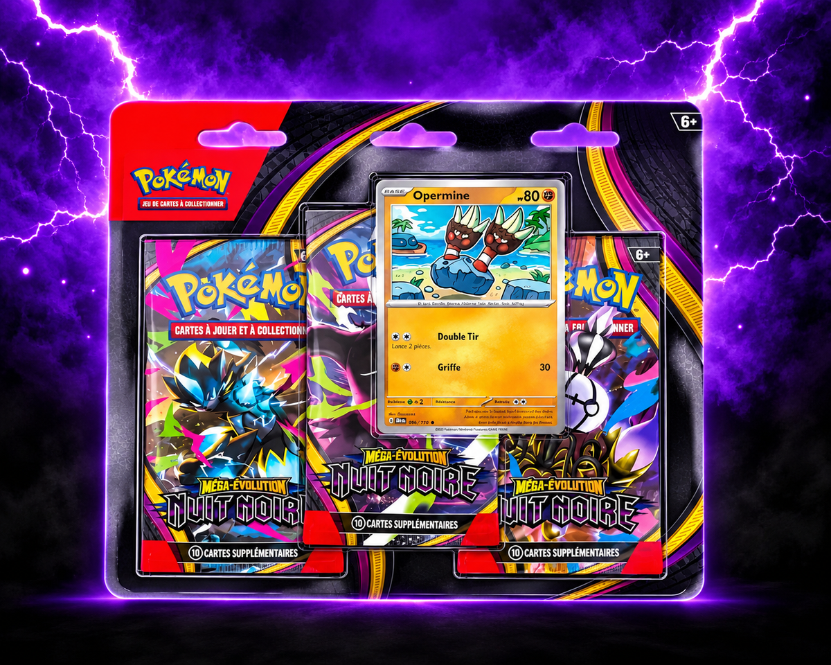 Tripack nuit noir